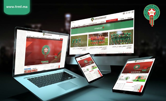 الموقع الرسمي للجامعة الملكية المغربية لكرة القدم في حلة جديدة