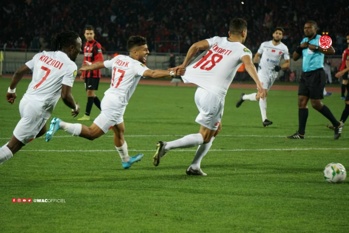 الوداد يسحم التأهل للدور الثاني من عصبة ابطال افريقيا بعد الانتصار على اتحاد العاصمة