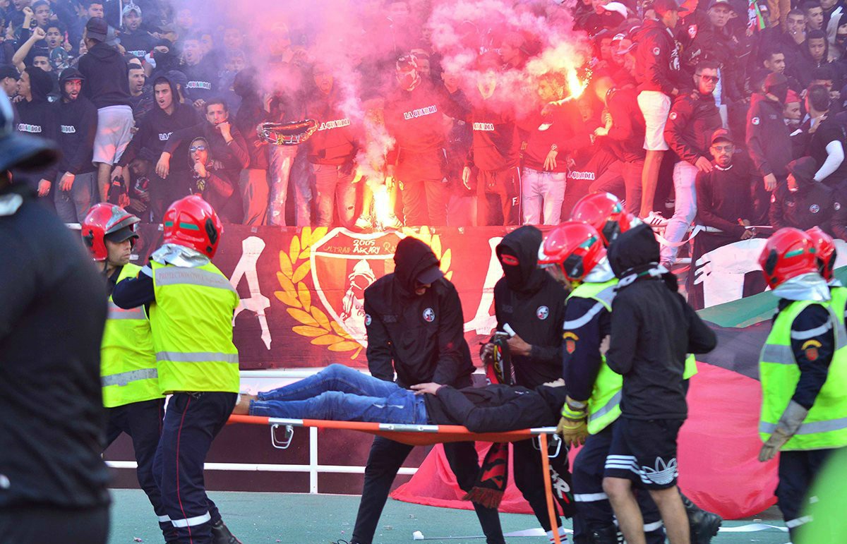 معاقبة فريق الجيش الملكي بإجراء 4 مباريات دون جمهور على خلفية أحداث مباراته ضد الرجاء البيضاوي