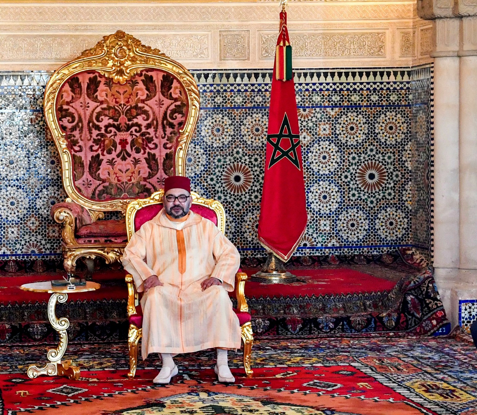 أمير المؤمنين يتلقى برقيات تهاني وتبريك من أشقائه ملوك ورؤساء وأمراء الدول العربية والإسلامية بمناسبة عيد الفطر 