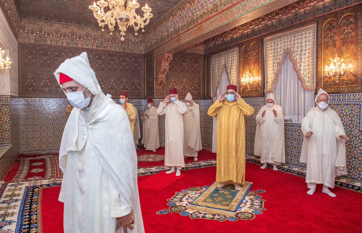 أمير المؤمنين صاحب الجلالة يحيي ليلة القدر المباركة