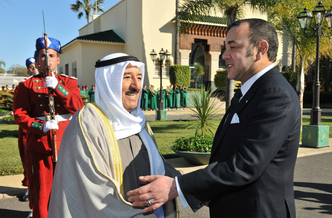 جلالة الملك يهنئ أمير دولة الكويت إثر نجاح العملية الجراحية التي أجريت لسموه