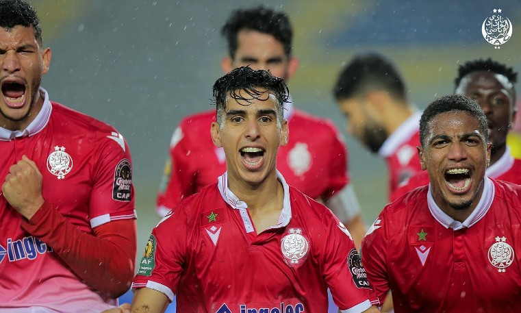 فريق الوداد الرياضي يتفوق على ضيفه الملعب المالي ( 3- 1) ( ذهابا 1-0 ) و يتأهل الى دور المجموعات
