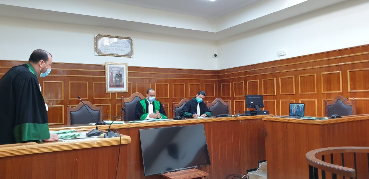 محاكمات عن بعد .. إدراج 8331 قضية واستفادة 9560 معتقلا ما بين 15 و19 فبراير الجاري