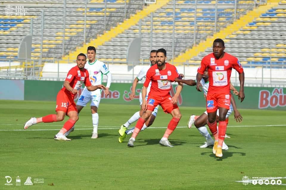 فريق الرجاء البيضاوي ينهزم بميدانه أمام فريق حسنية أكادير 0-1