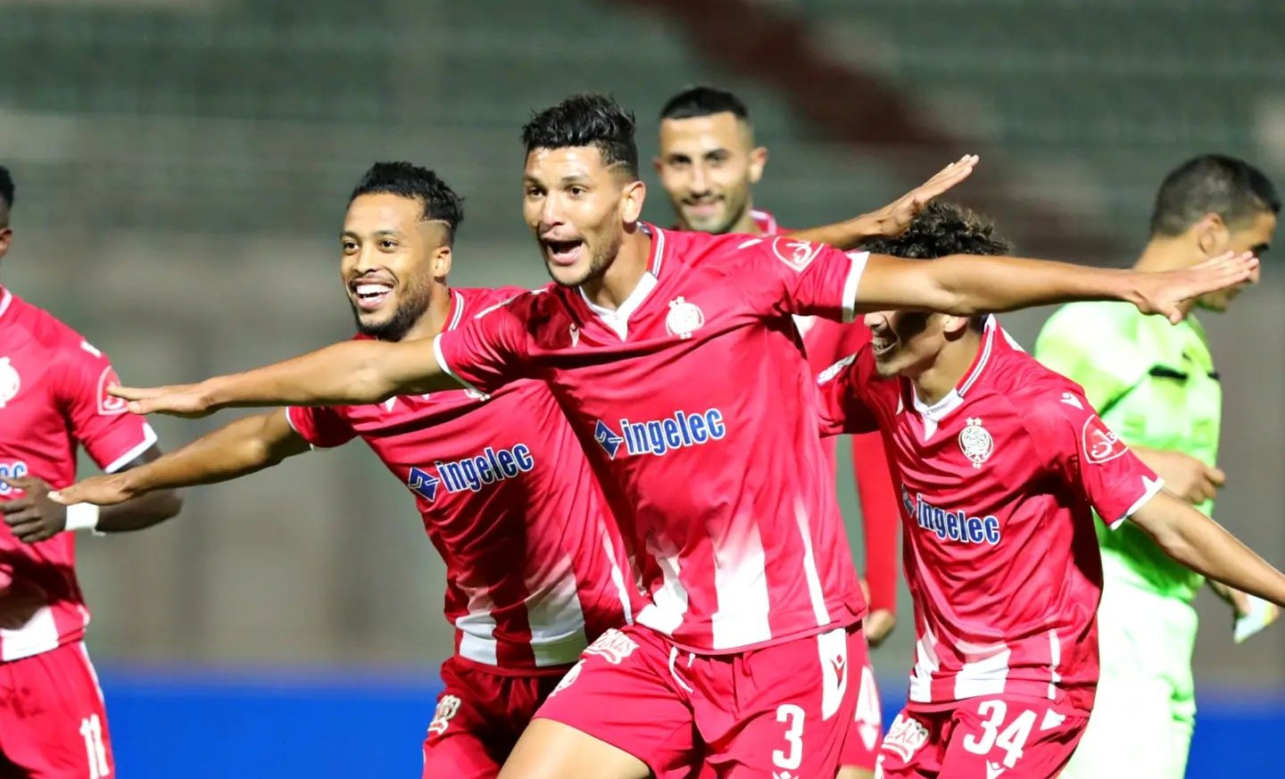 البطولة الوطنية الاحترافية “إنوي” (الدورة الثالثة ) الوداد الرياضي يفوز خارج ميدانه على حسنية أكادير (1-0)