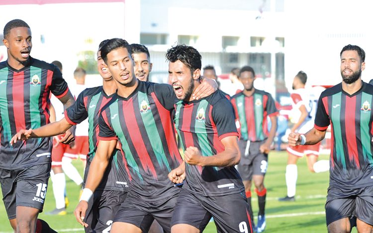 التعادل الإيجابي (1-1) يحسم مواجهة الجيش الملكي ونهضة بركان