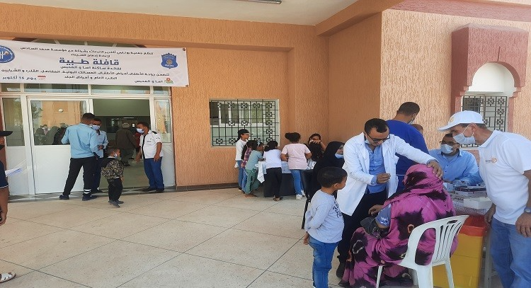 أسا الزاك .. حوالي 2000 مستفيد من خدمات قافلة طبية متعددة التخصصات بجماعتي أسا والمحبس