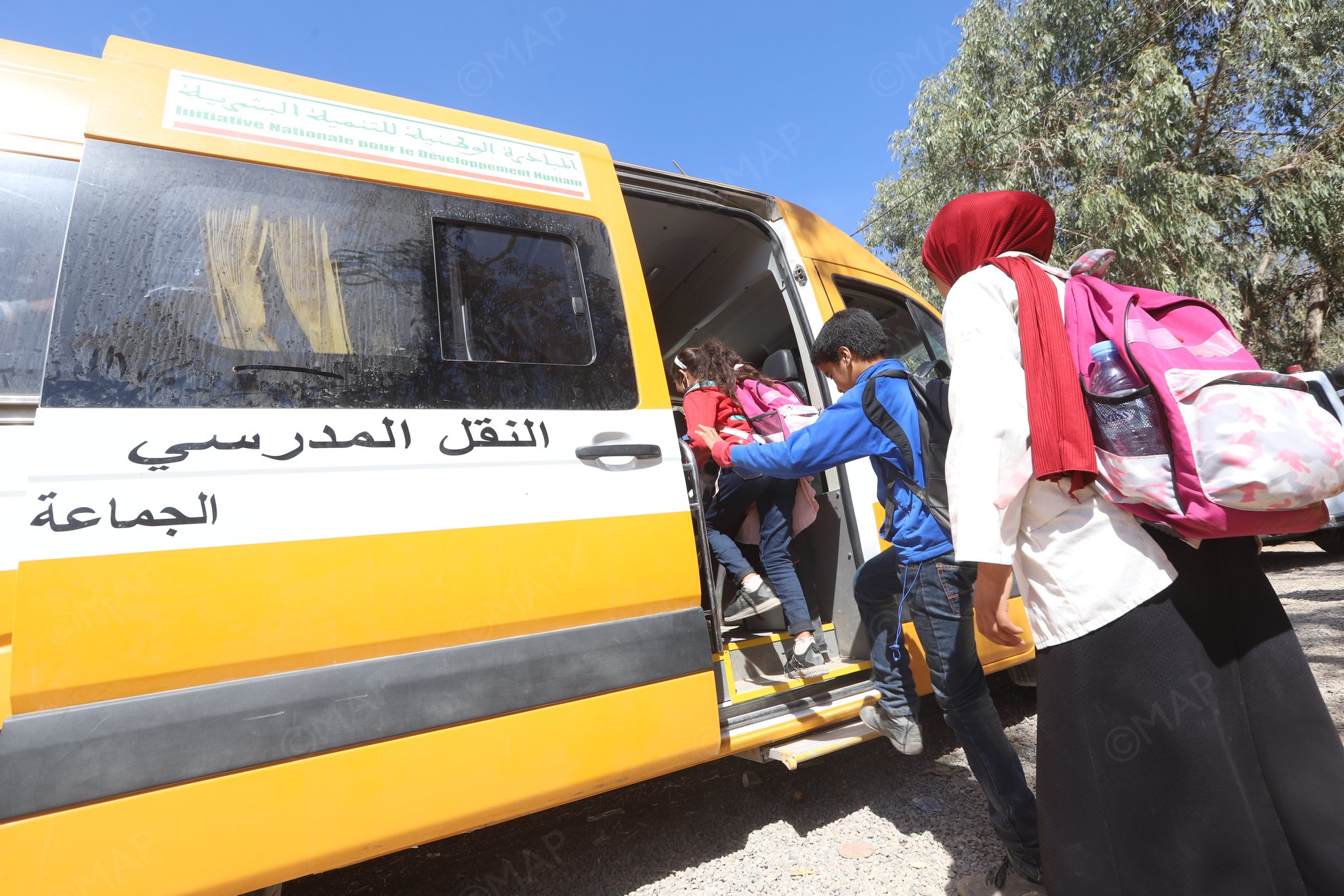 إقليم آسفي .. النقل المدرسي، في صلب جهود المبادرة الوطنية للتنمية البشرية للنهوض بالتمدرس