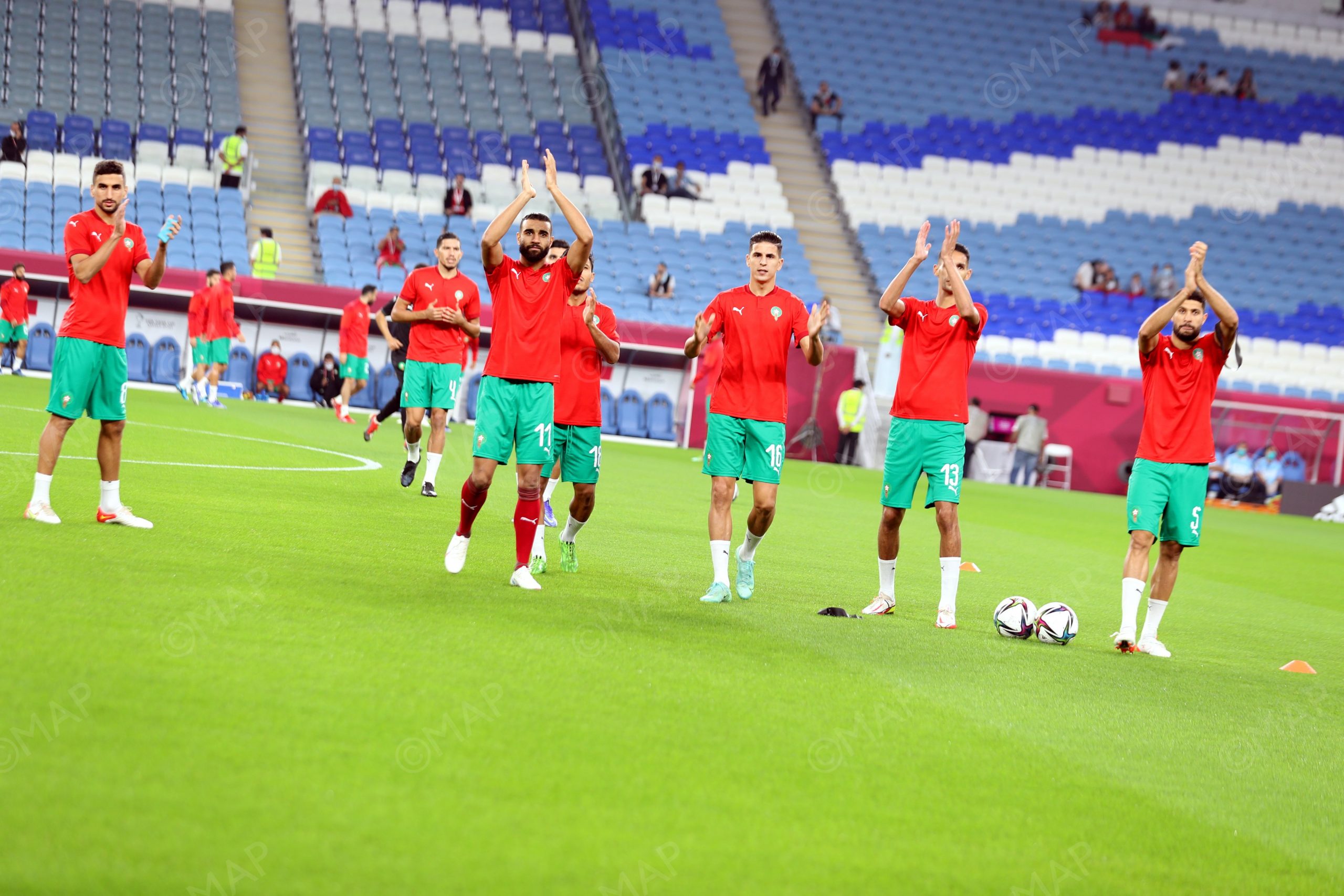 كأس العرب – فيفا قطر 2021 ( المجموعة الثالثة ) .. المنتخب المغربي الرديف يفوز على منتخب فلسطين (4-0)