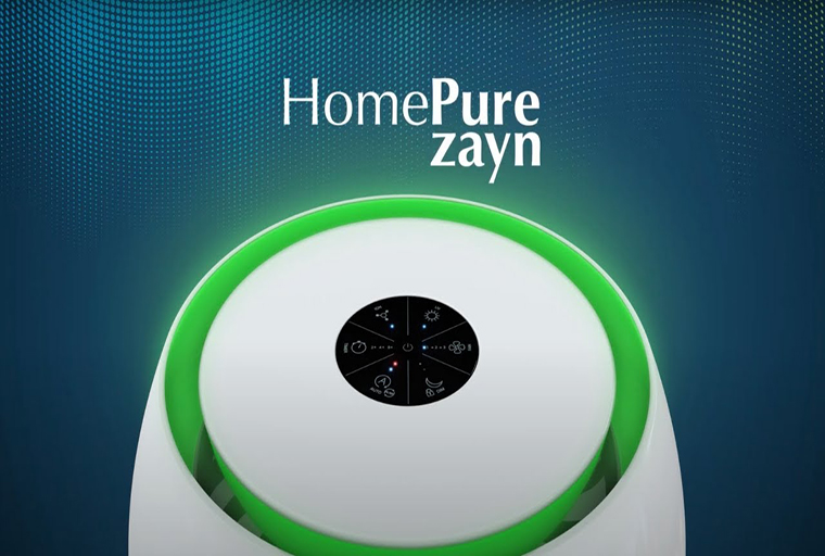 شركة كيونت .. فلتر ” HomePure Zayn ” لتنقية الهواء يقضي على أسباب عدوى التنفس أثناء ممارسة الرياضة
