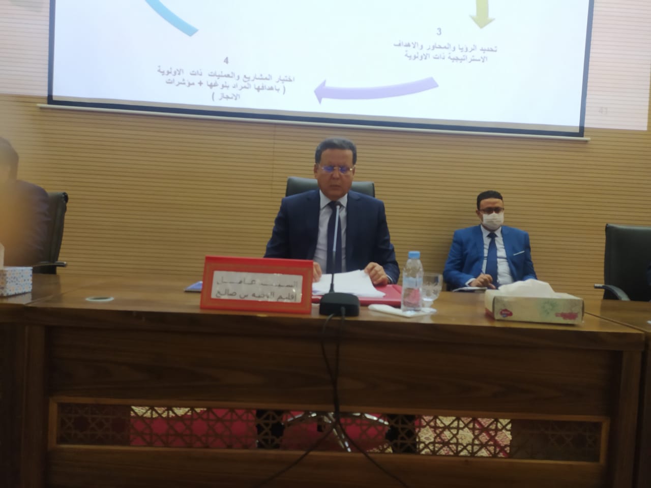 لقاء تشاوري لإعداد برنامج تنمية إقليم الفقيه بن صالح 