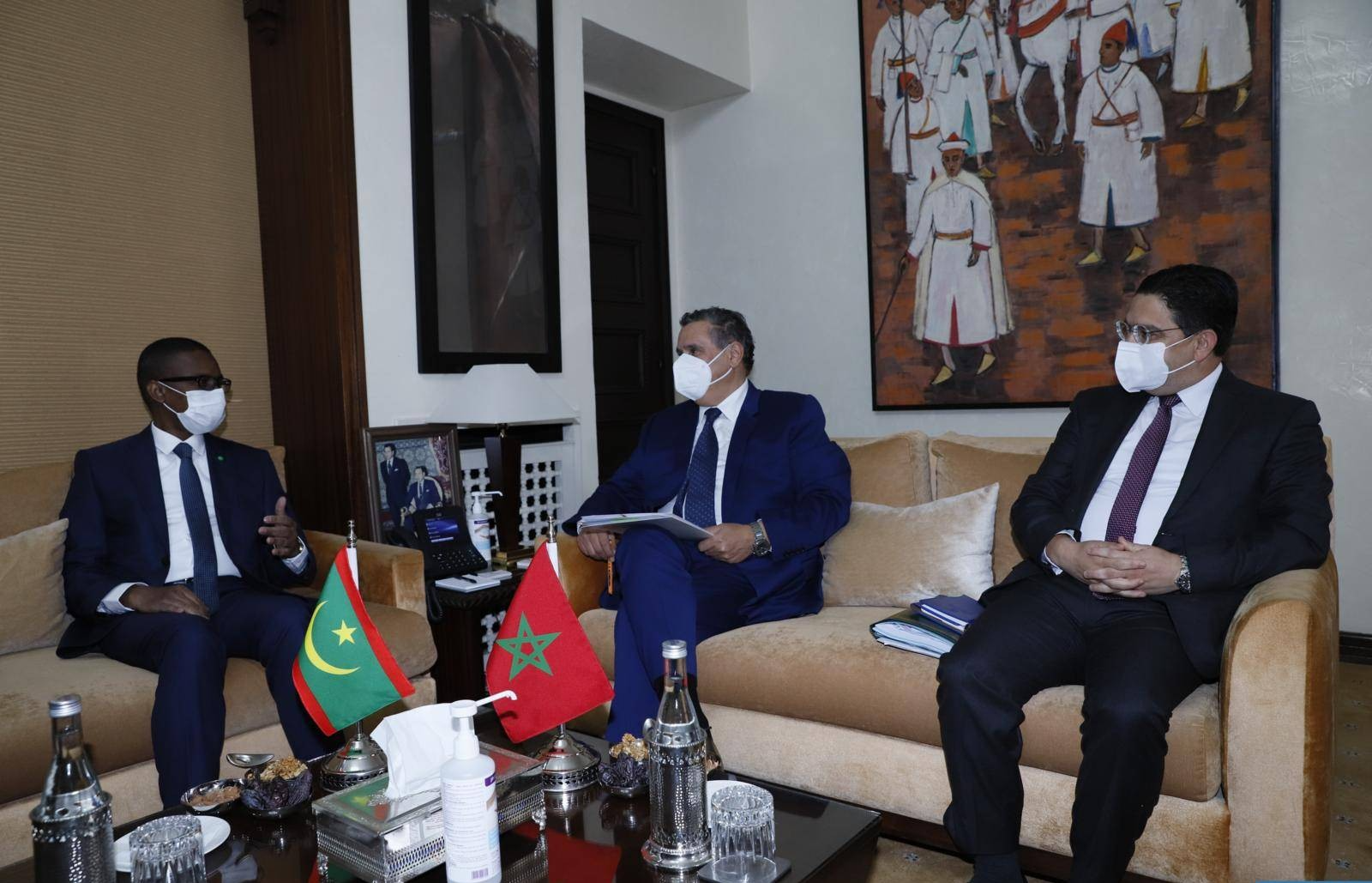 المغرب – موريتانيا .. السيدان عزيز أخنوش ومحمد ولد بلال مسعود يعربان عن ارتياحهما للتطور المتسارع لمسيرة التعاون الثنائي في السنوات الأخيرة