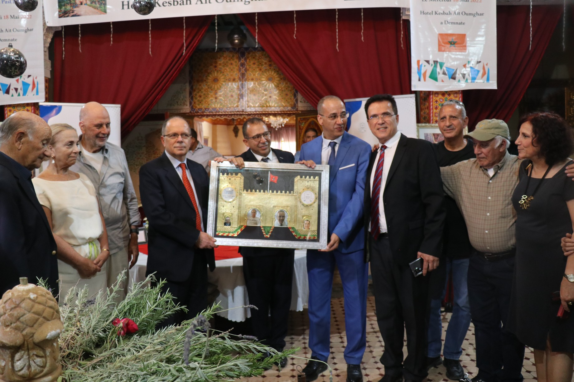 اليهود المغاربة في لقاء مغربي إسرائيلي بدمنات .. سنسخر كل الوسائل والعلاقات للدفاع عن المغرب وصحرائه ومصالحه
