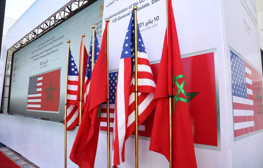 استقبال قائد “أفريكوم” من قبل الوزير المنتدب المكلف بإدارة الدفاع الوطني والجنرال دوكور دارمي المفتش العام للقوات المسلحة الملكية