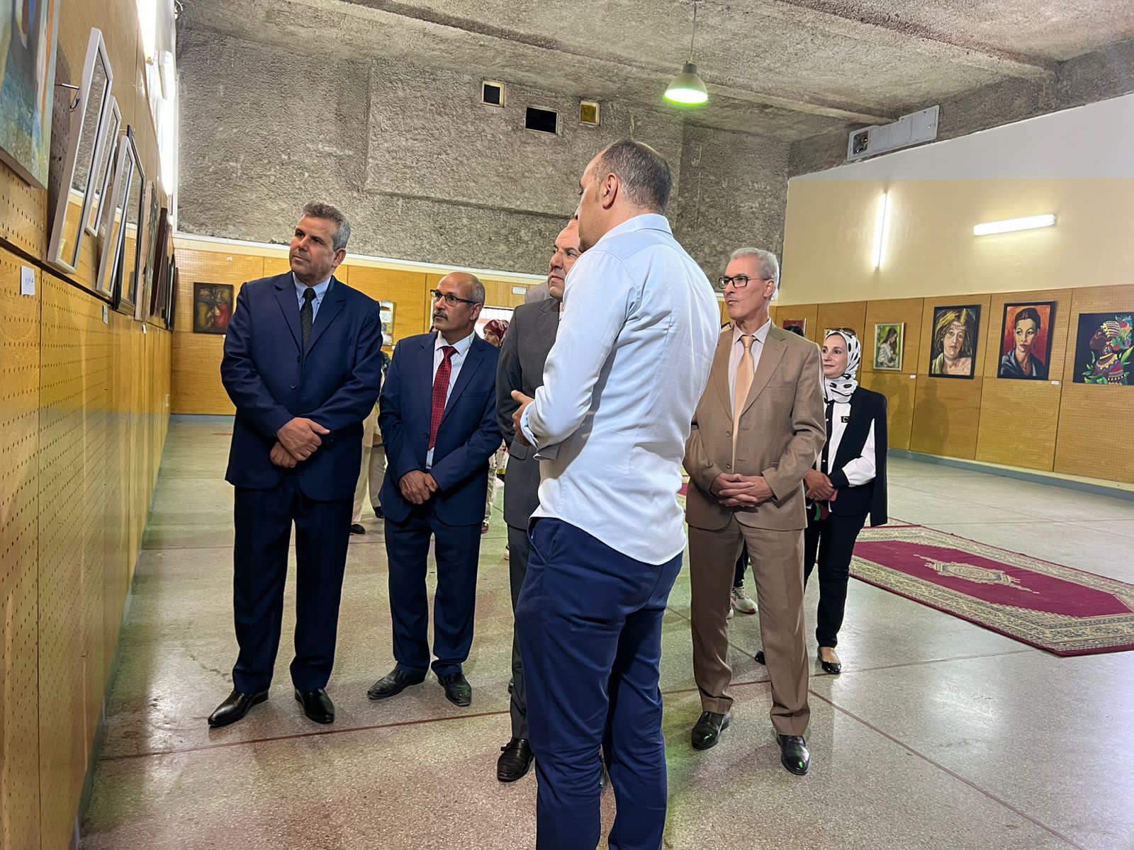 بني ملال في رحاب التشكيل شعار معرض الفنون التشكيلية ببني ملال