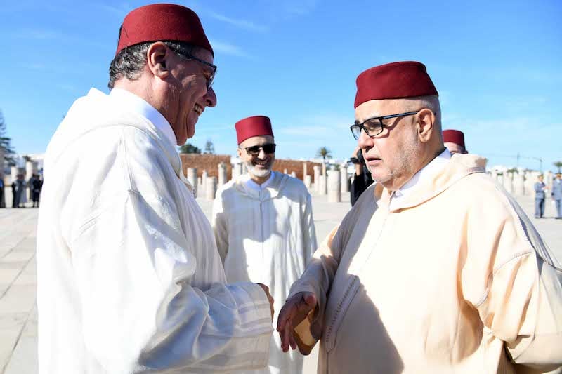 ذكرى وفاة الراحل الحسن الثاني تجمع شخصيات أمنية وعسكرية وسياسية بضريح حسان بالرباط