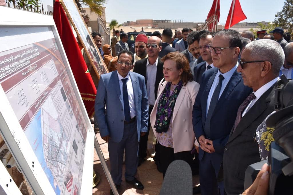السيدة حيار تزور عددا من المشاريع ذات الطابع الاجتماعي ببوجدور