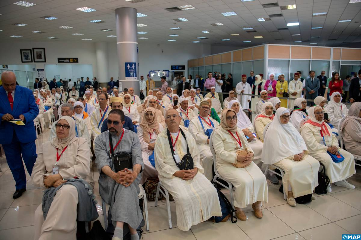 وجدة .. حفل لتوديع الحجاج المتوجهين إلى الديار المقدسة لأداء مناسك الحج لسنة 1444ه