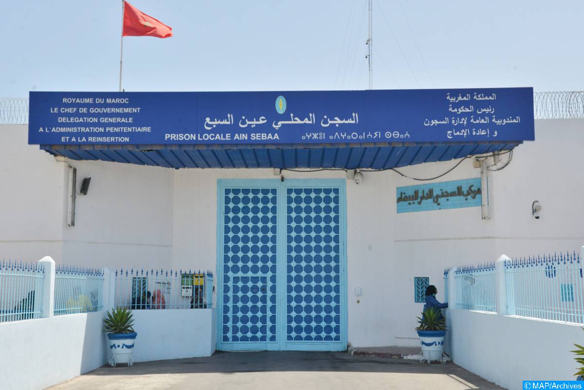إدارة السجن المحلي عين السبع 1 تنفي ما تم ترويجه بشأن “وجود كاميرا في غرفة السجينة (س.ع)” (بيان توضيحي)