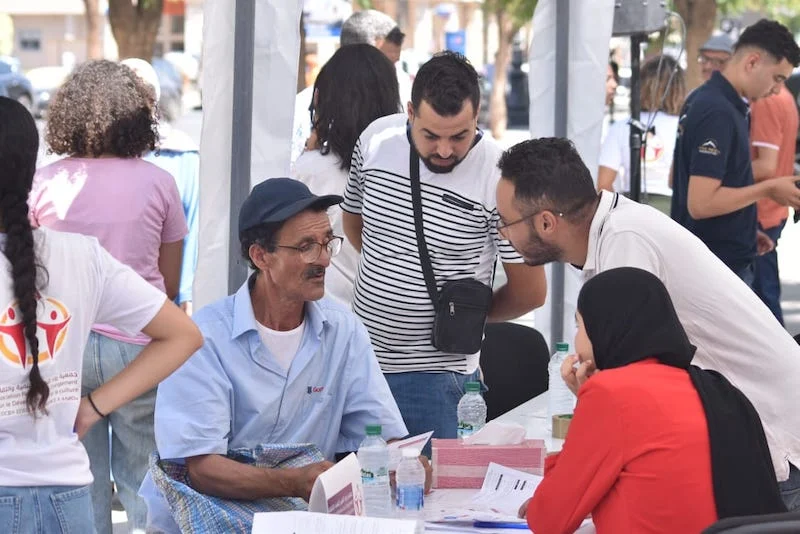 خيمة بوجدة تحسّس بالحق في المعلومة