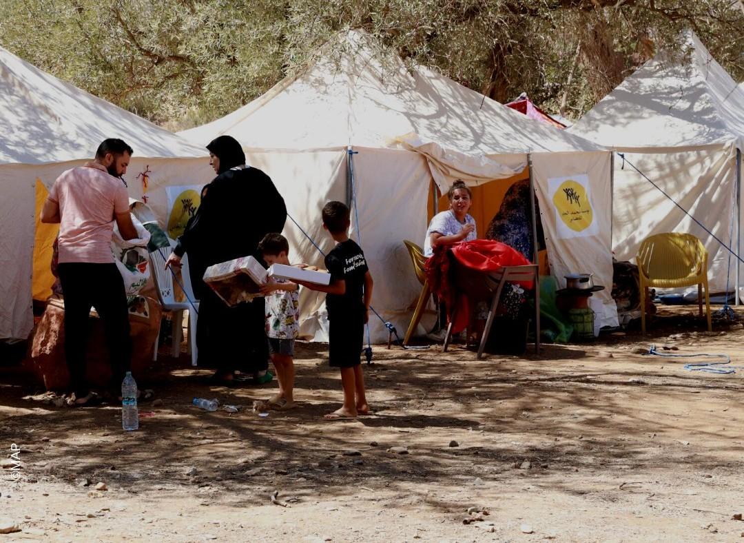 مؤسسة محمد الخامس للتضامن .. إحداث مستودع مركزي بمراكش لتجميع المساعدات الموجهة لضحايا زلزال الحوز