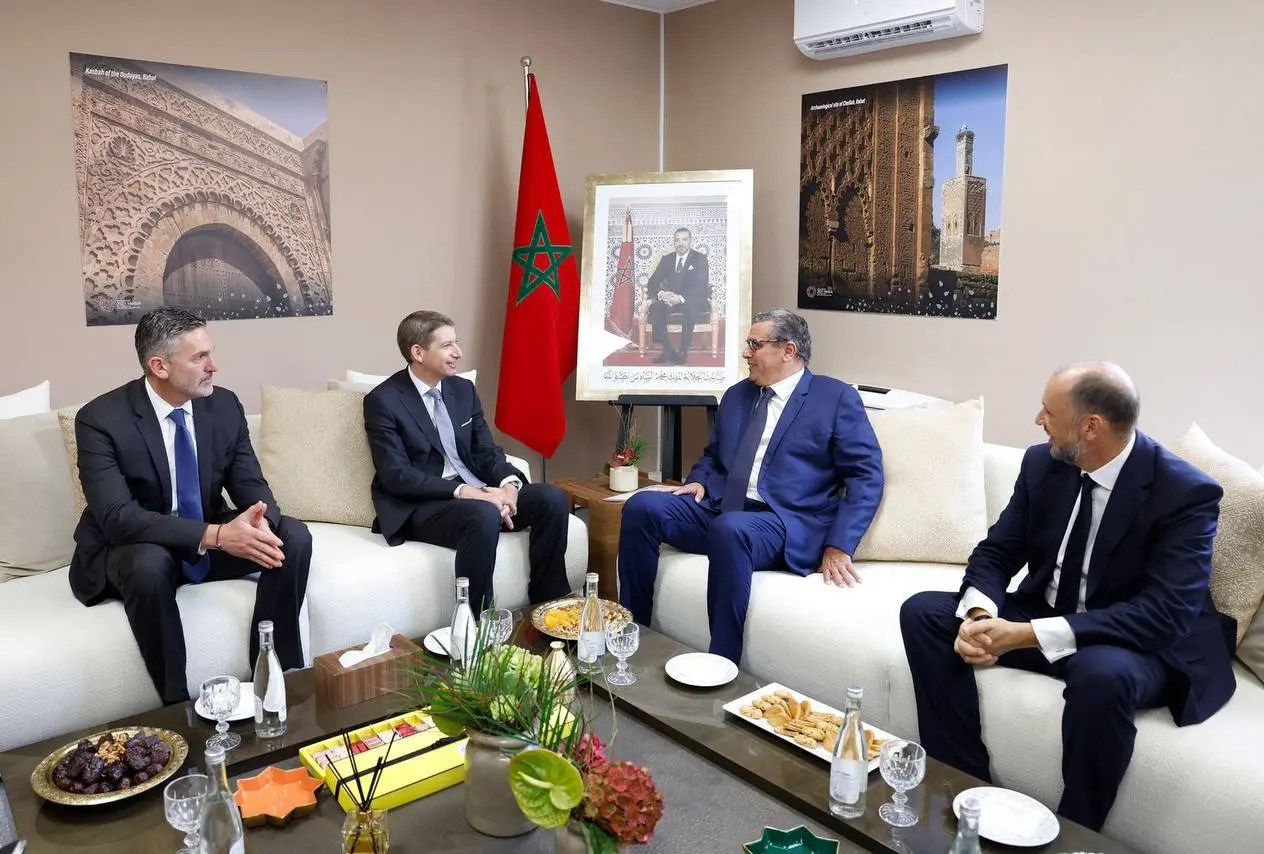 الاجتماعات السنوية لصندوق النقد والبنك الدوليين .. أخنوش يتباحث مع المدير العام لمؤسسة تمويل التنمية الدولية الأمريكية