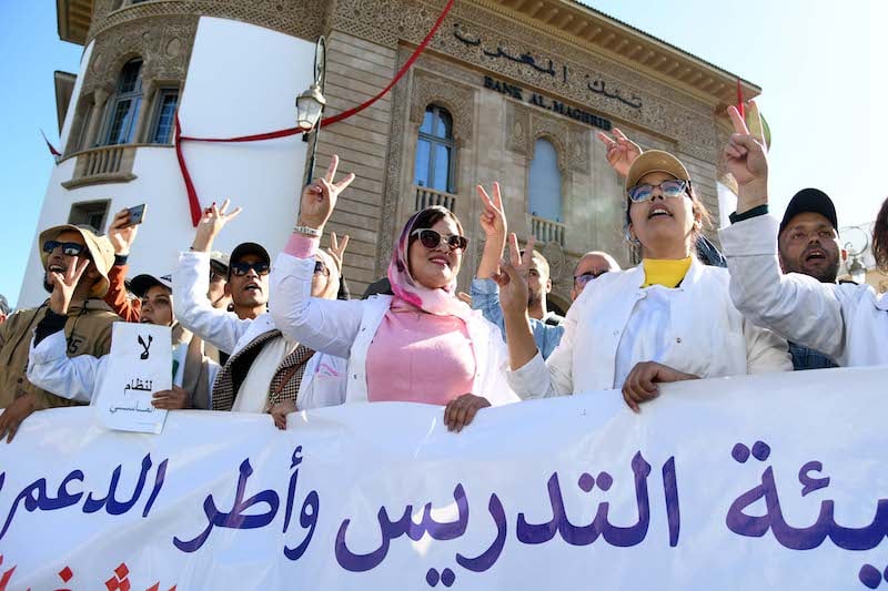 المدارس تشهد خوض إضراب أربعة أيام