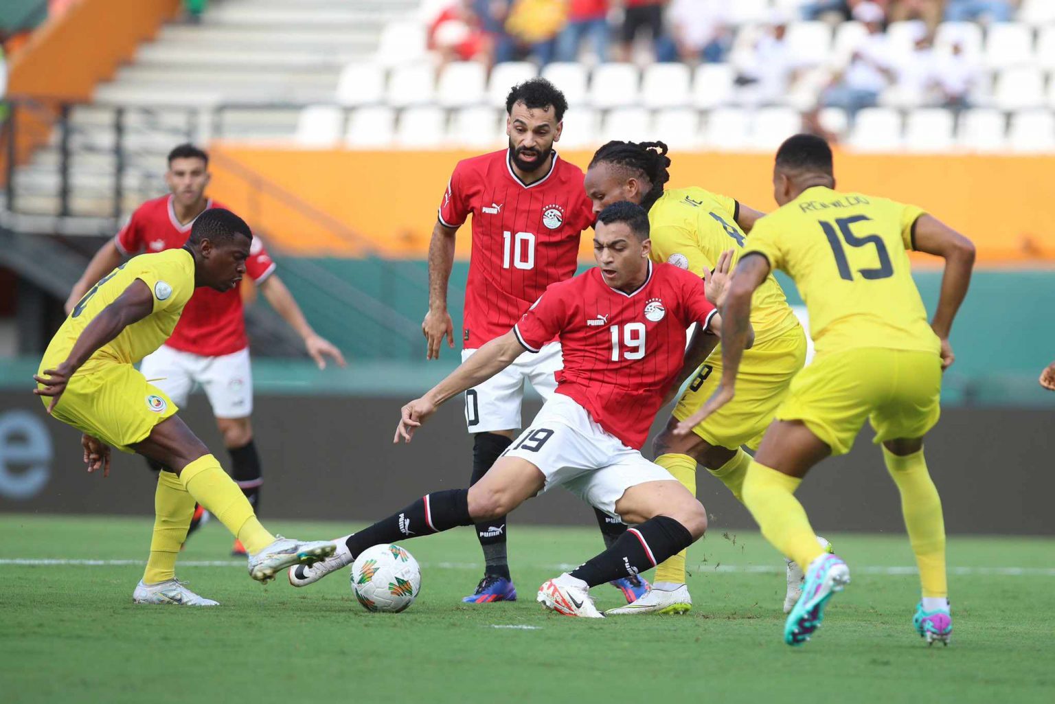 كأس إفريقيا للأمم -كوت ديفوار 2023 (الجولة الأولى – المجموعة الثانية) .. المنتخب المصري يتعادل مع نظيره الموزمبيقي (2-2)
