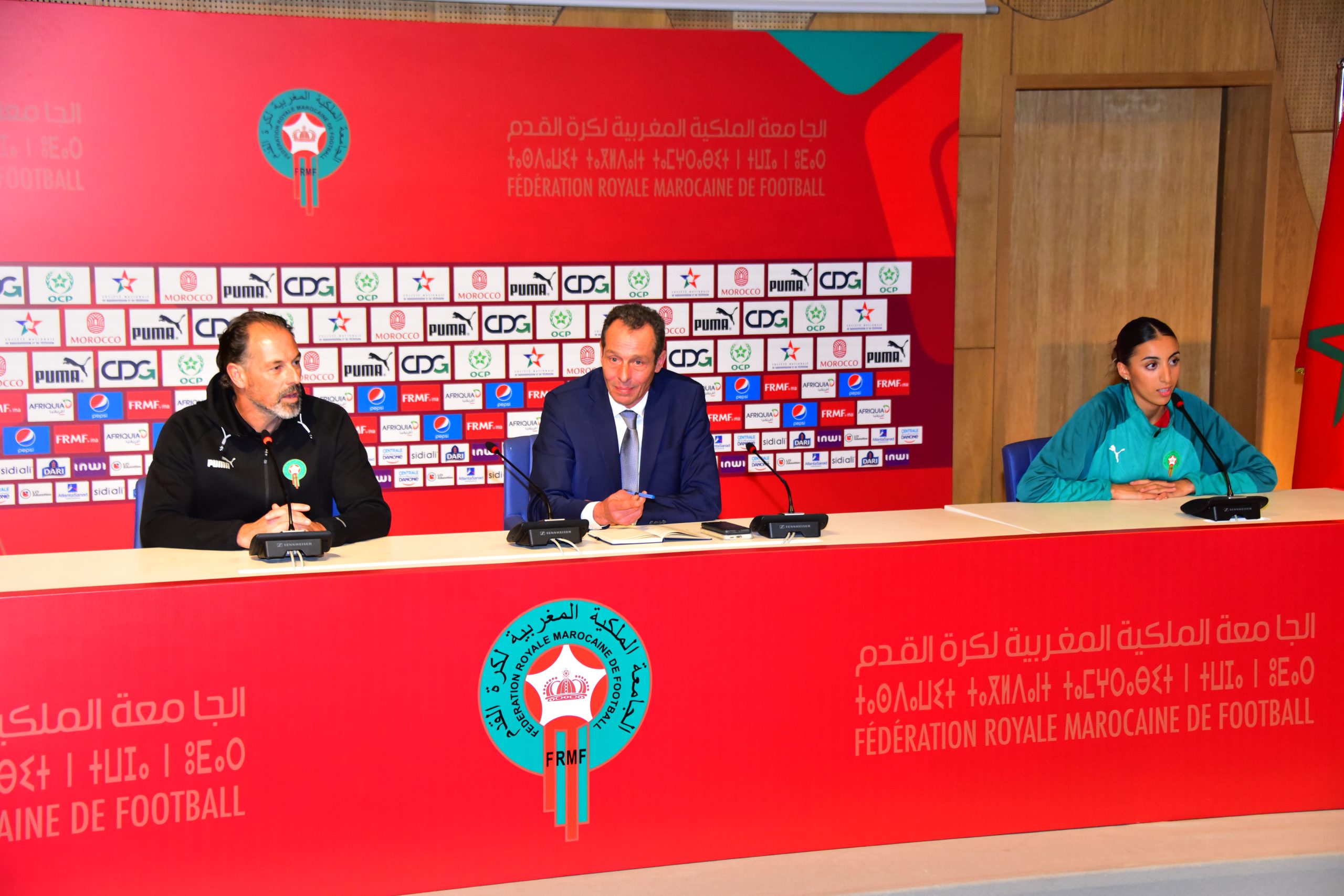 حفل استقبال على شرف المنتخب الوطني للسيدات لأقل من 20 سنة بعد تأهله التاريخي لكأس العالم كولومبيا 2024