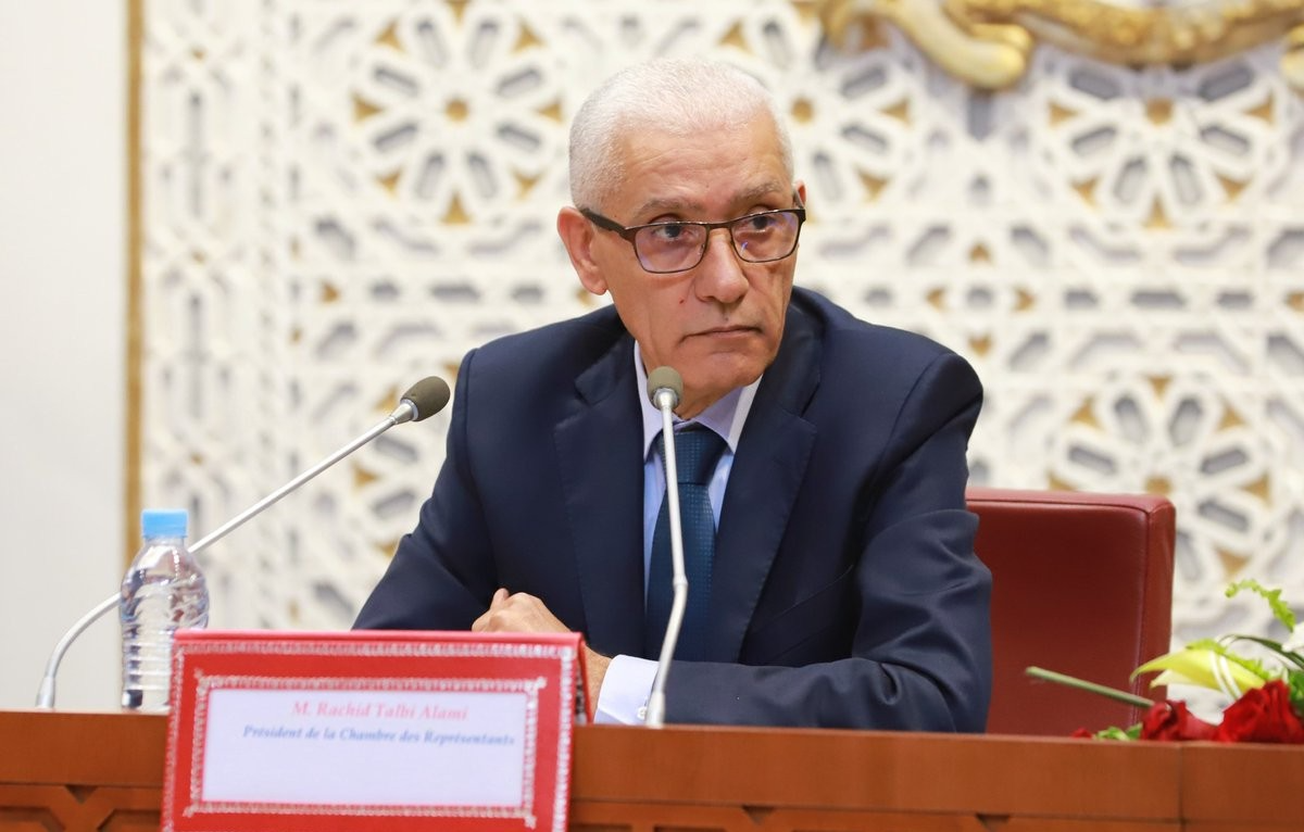 إعادة انتخاب السيد راشيد الطالبي العلمي رئيسا لمجلس النواب