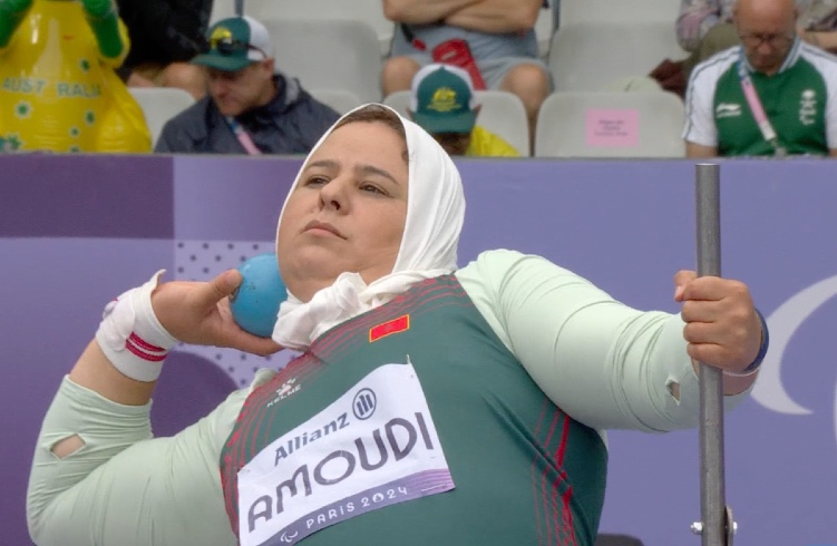 بارالمبياد باريس (ألعاب القوى) .. المغربية سعيدة عمودي تحرز برونزية دفع الجلة لفئة “ف 34”