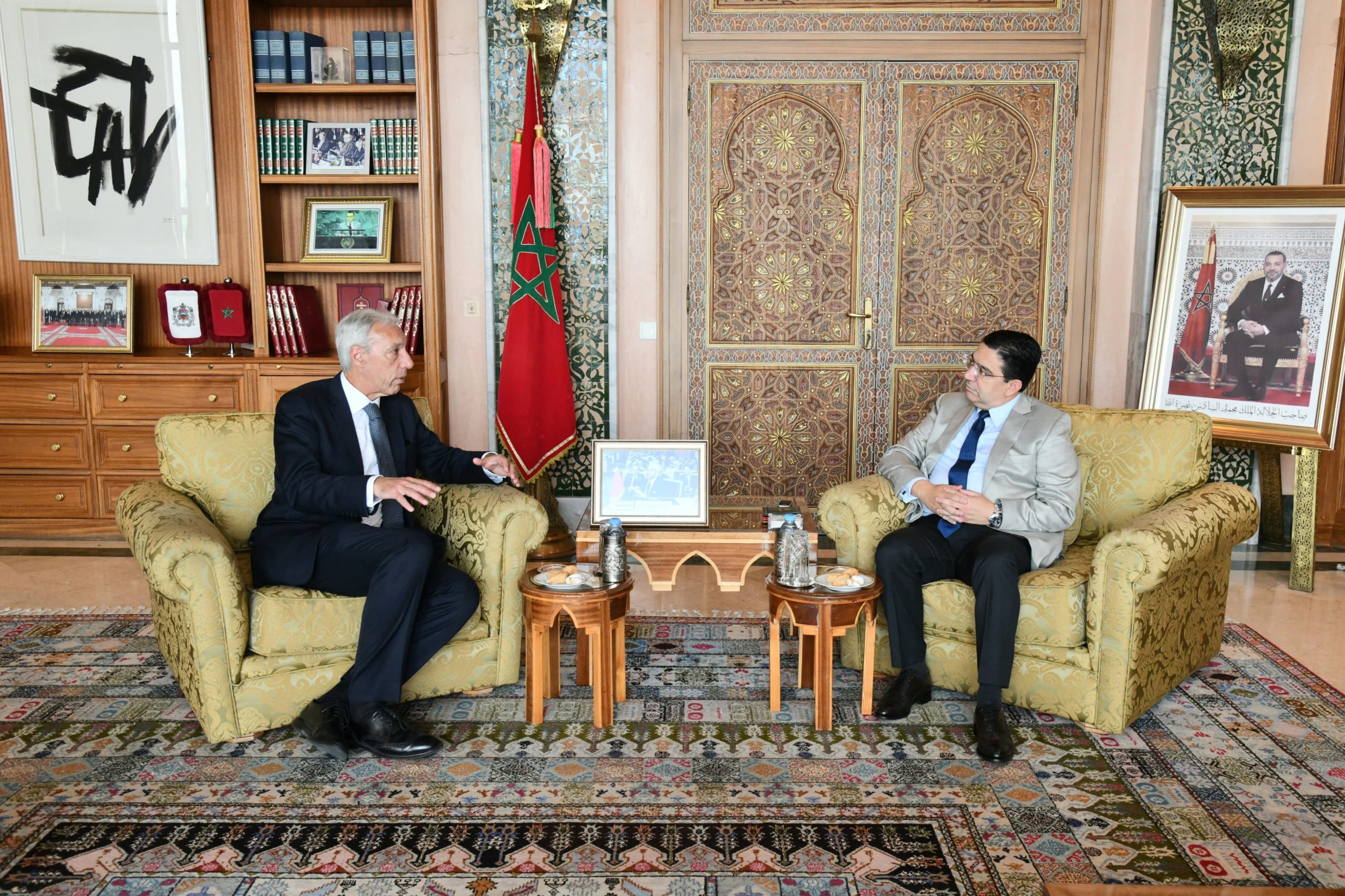 السيد بوريطة يستقبل الممثل الخاص للاتحاد الأوروبي لمنطقة الساحل