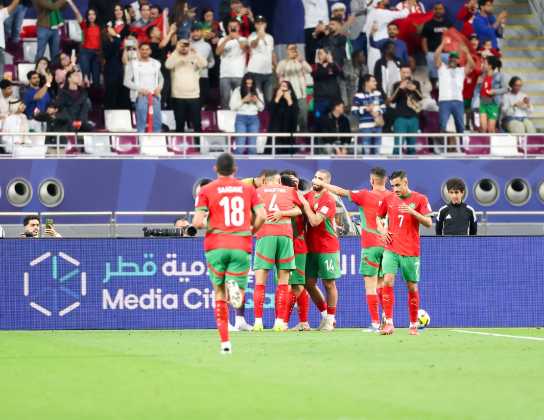 كأس العرب لكرة القدم (قطر 2025).. المنتخب المغربي يتأهل إلى النهائي عقب فوزه على نظيره الإماراتي ( 3-0)