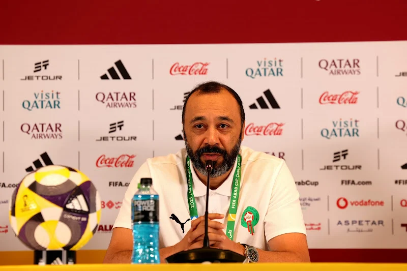 السكتيوي .. المنتخب المغربي الرديف يشهد إصابات قبل افتتاح “كأس العرب”