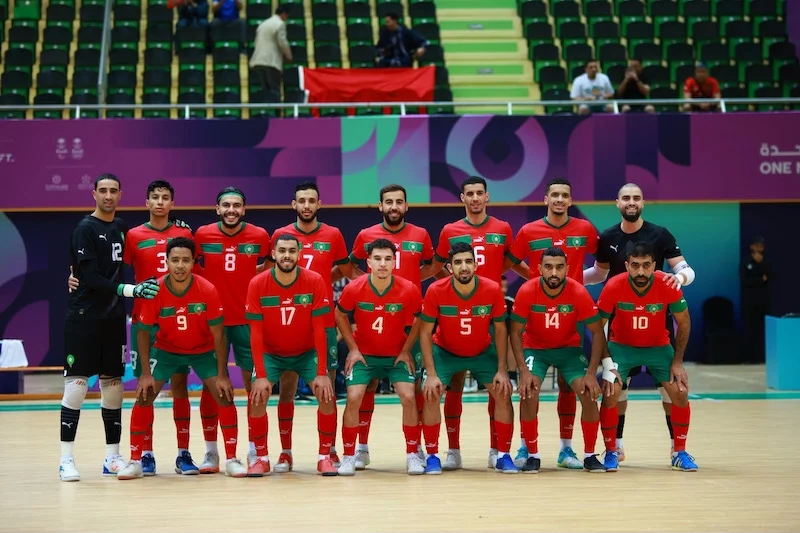 “الفوتسال” المغربي السادس عالميا