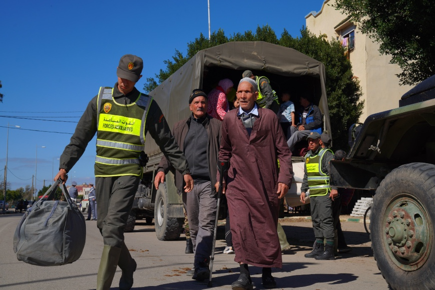 إقليم سيدي قاسم.. تواصل عملية عودة السكان إلى منازلهم بعد تحسن الأحوال الجوية