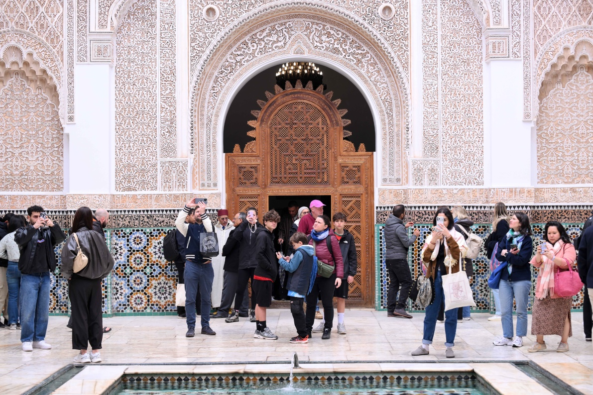 مدرسة ابن يوسف بمراكش .. جوهرة معمارية تجذب السياح لاكتشاف عبقرية المعمار المغربي