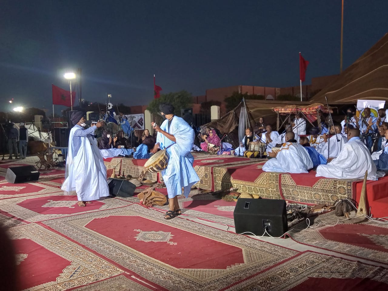 العيون .. انطلاق فعاليات النسخة الثالثة عشرة لمهرجان المديح النبوي