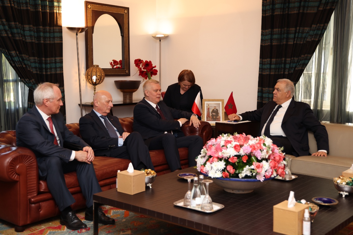 السيد لفتيت يستقبل الوزير المنتدب لدى الوزير الأول المكلف بتنسيق المصالح الخاصة ببولونيا